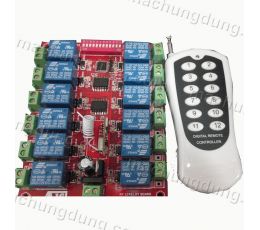 Bộ Điều Khiển RF 12 Relay 12V RXB12 315MHz