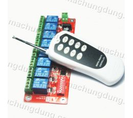 Bộ Điều Khiển RF 8 Relay 12V RXB12 315MHz (H18)