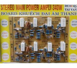 Board Công Suất Amply 8 Sò 340W TaiVan