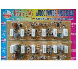 Board Công Suất Amply 12 Sò 420W Hao Mi