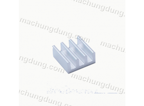 Tản nhiệt nhôm 11x11x5.5mm – Có sẵn keo tản nhiệt (H09)