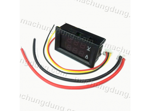 Đồng hồ đo dòng áp 0~100VDC  100A (H22)
