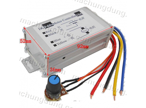 Mạch điều khiển PWM động cơ DC 10A 9~60VDC (H08)