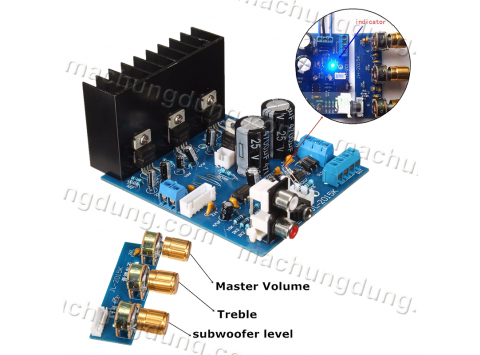 Mạch khuếch đại âm thanh TDA2030A 2.1 (KE)