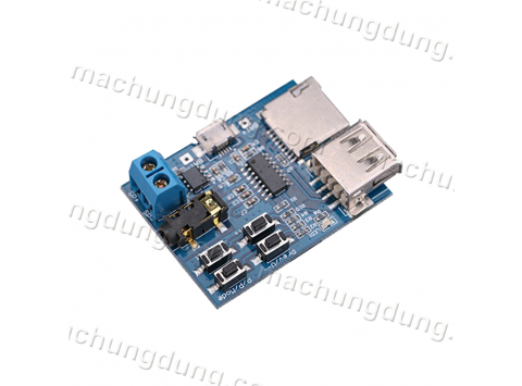 Mạch phát nhạc MP3 tích hợp Amply 2W (H37)