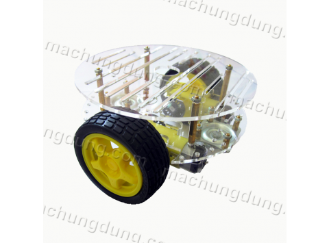 Khung xe 4 bánh 2 Motor (H39)