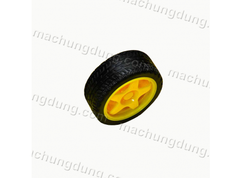 Bánh xe vàng 65mm (H30)