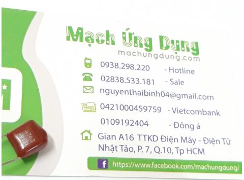 Tụ CBB 474J63V - DIP