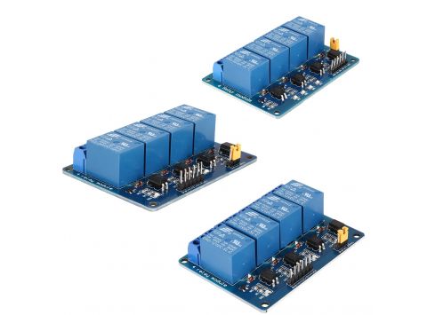 Module 4 Relay 12VDC Low