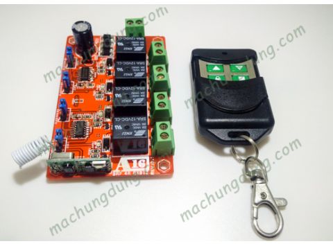 Bộ Điều Khiển RF 4 Relay 12V RXB12 433MHz (H18)