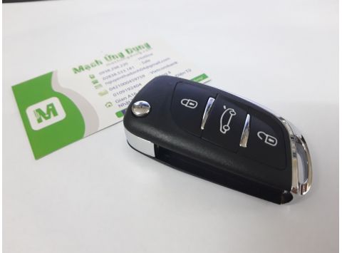 Remote RF 3B 433MHz Inox cho Oto