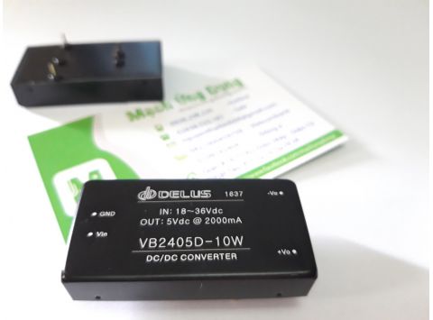 Nguồn Cách Ly DC-DC Converter DELUS VB2405D-10W (H41)