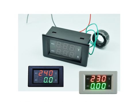 Đồng hồ đo dòng áp 130~500VAC 100A LED (H22)