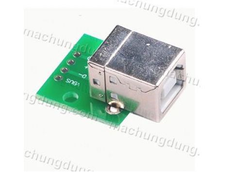PCB USB-B type to DIP(4) (H01)