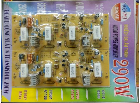 Board Công Suất Amply 8 Sò 290w