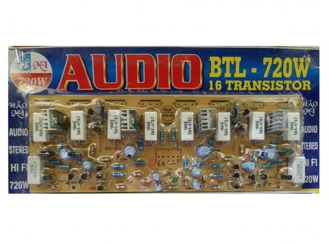 Board Công Suất Amply 16 Sò BTL 720W