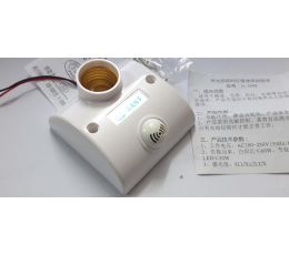 Cảm biến ánh sáng, âm thanh 220VAC có chuôi đèn (T214)