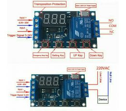 Module Timer Đa Năng 1 Relay 12VDC XY-J02 (H19)