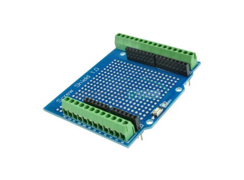 Arduino UNO terminal shield (TREO)