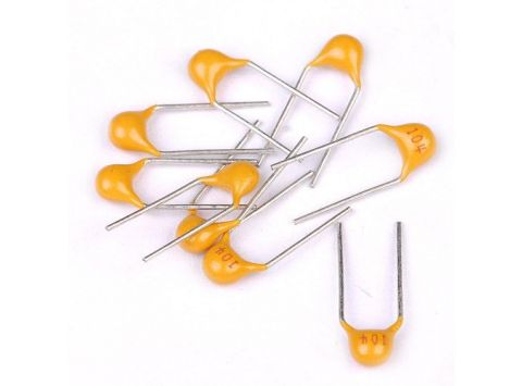 Tụ Gốm 104 Vàng - DIP